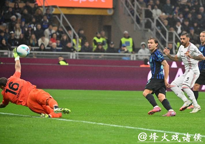意甲-国米2-0战胜克雷莫内塞 先赛一场8分领跑